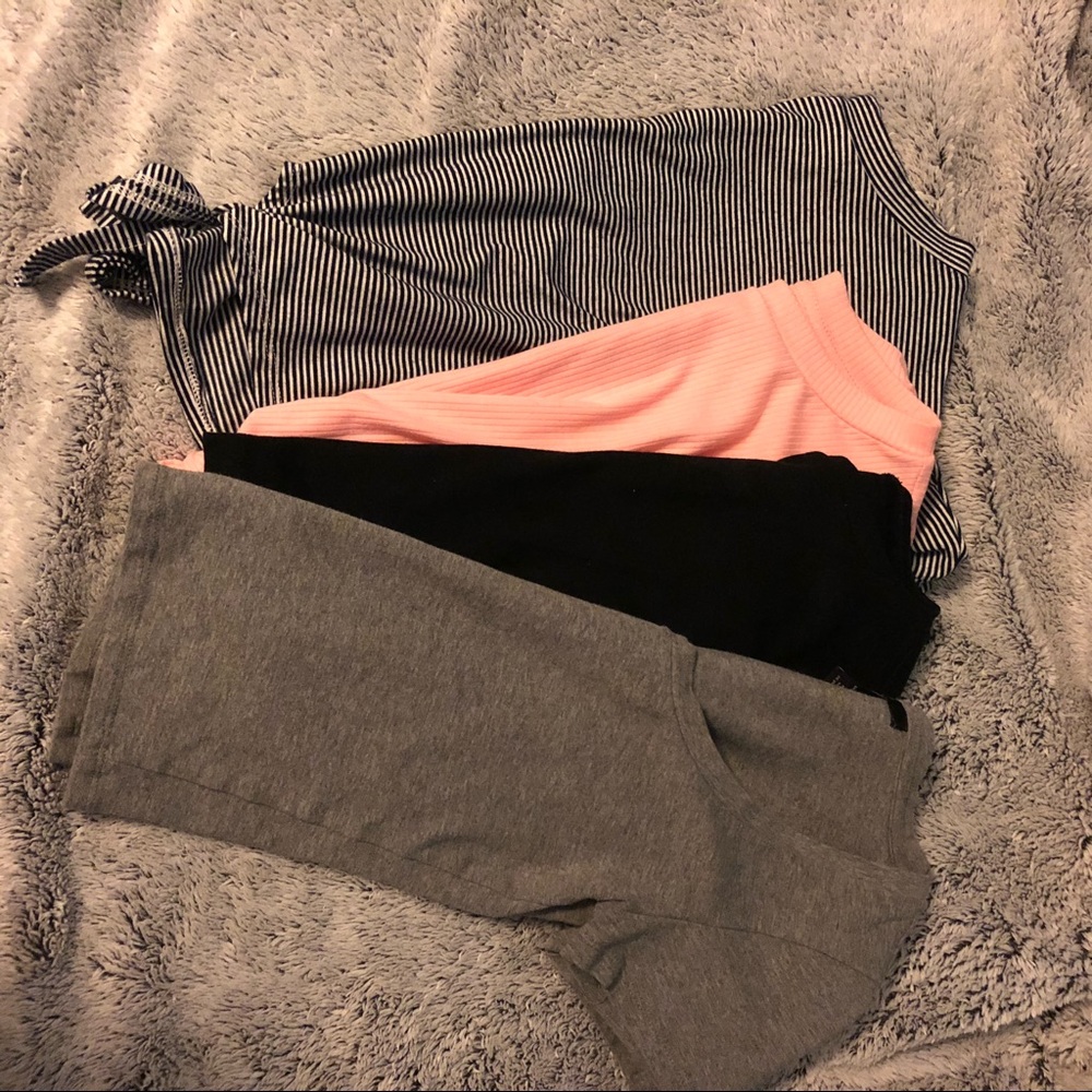 🖤Bundle crop tops xs/s
